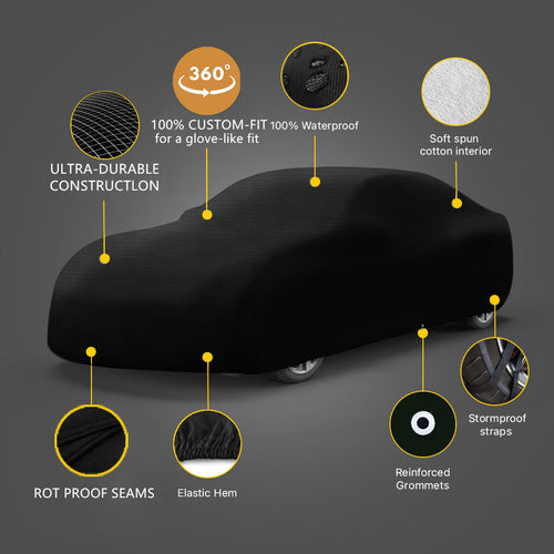Sleek Black Edition | Premium Waterproof Car Cover